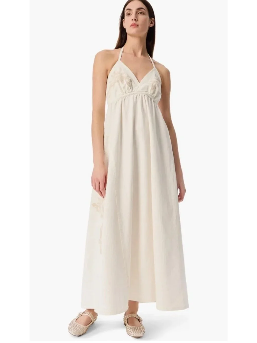 🆕 ROBERT RODRIGUEZ Neakita Halter Maxi Dress 10 - Picture 2 of 11
